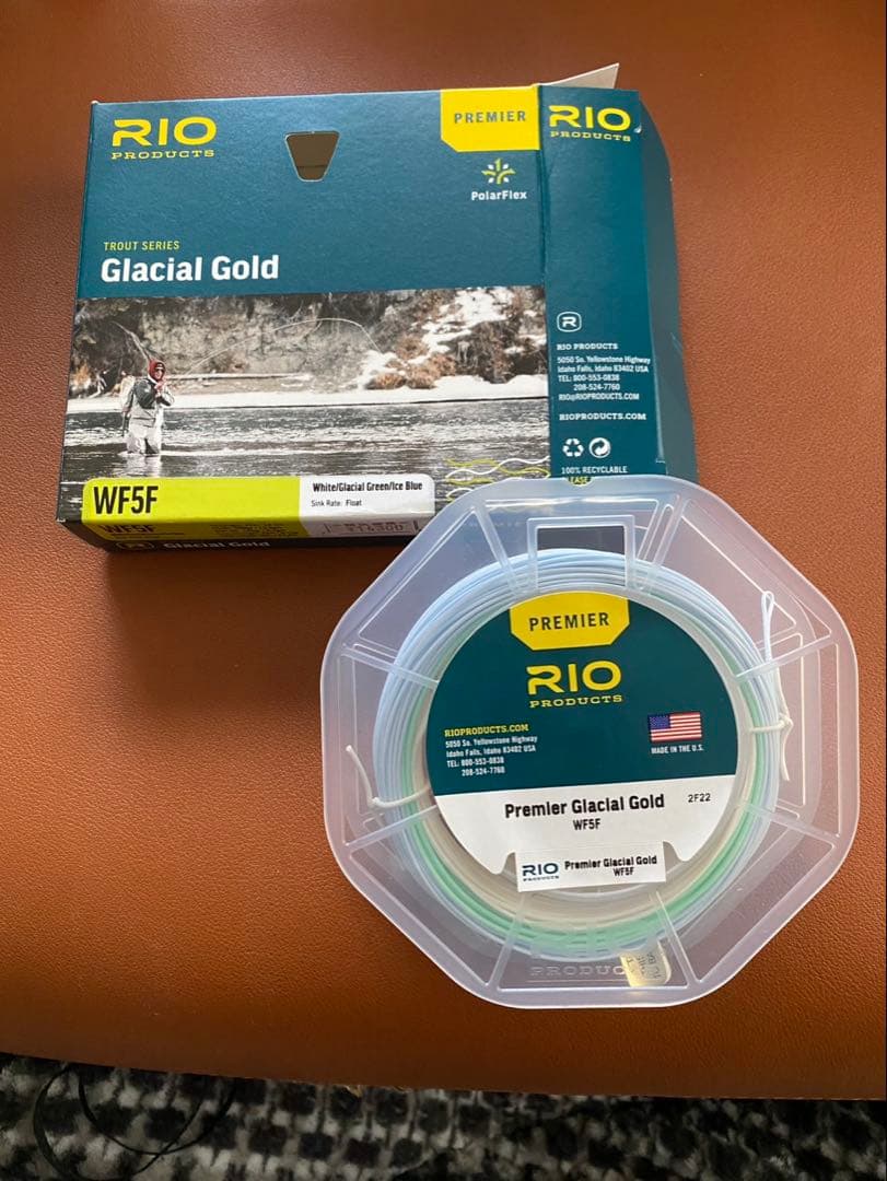 RIO Glacial Gold WF5F 釣り糸