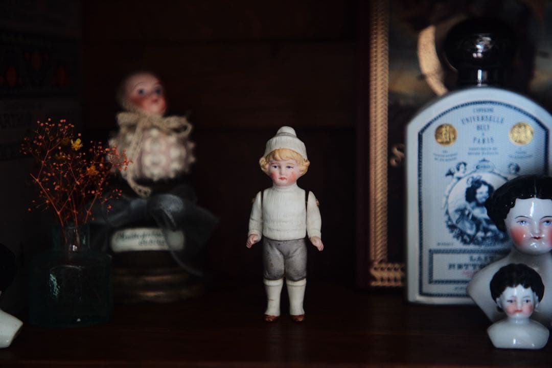 アンティーク ビスクドール オールビスク ミニョネット