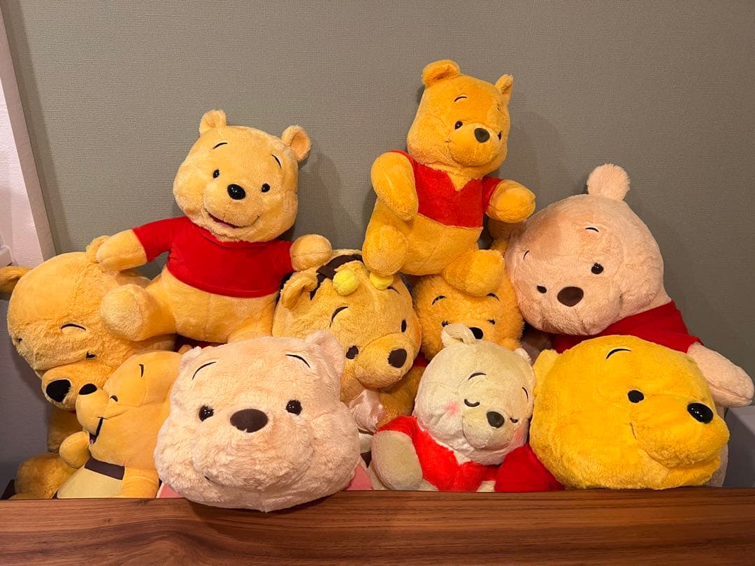 ディズニー　プーさん　プライズ　おまとめセット　2023年下期〜2024上期