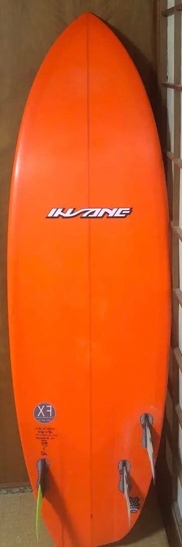 Insane サーフボードアシンメトリー