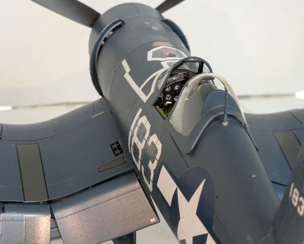 コルセアF4U-1D(プラモデル完成品1/32)