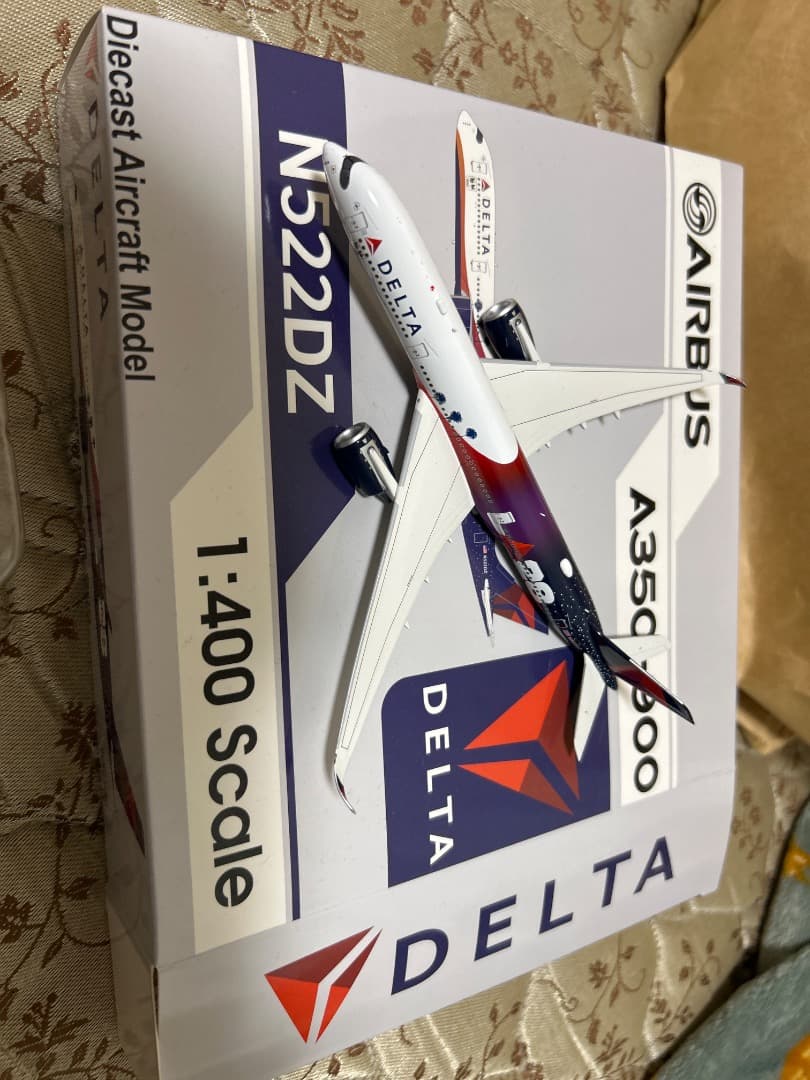 デルタ航空 A350-900 N522DZ 1:400スケール