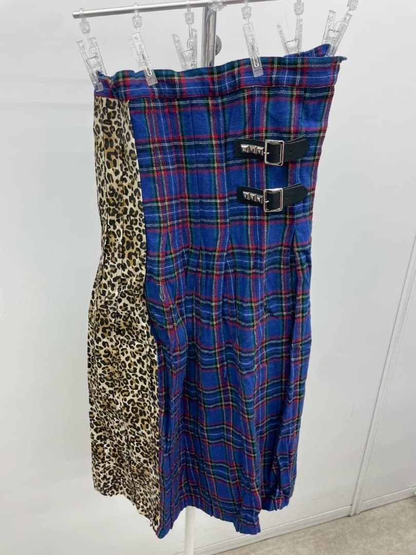 ROY refrect overjoy スカート　Mサイズ　青チェック