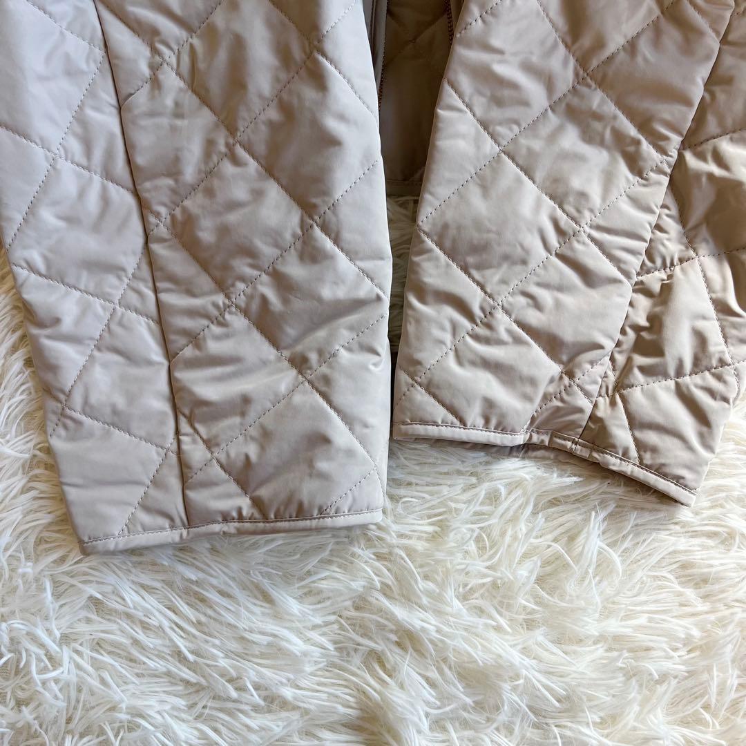 美品 23区 ライナー付き フーディーモッズコート 大きいサイズ 44 ベージュ