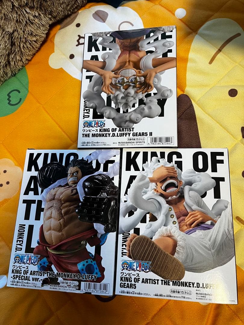 ワンピース　KING OF ARTIST ニカ　ルフィ　GEAR5 GEAR4