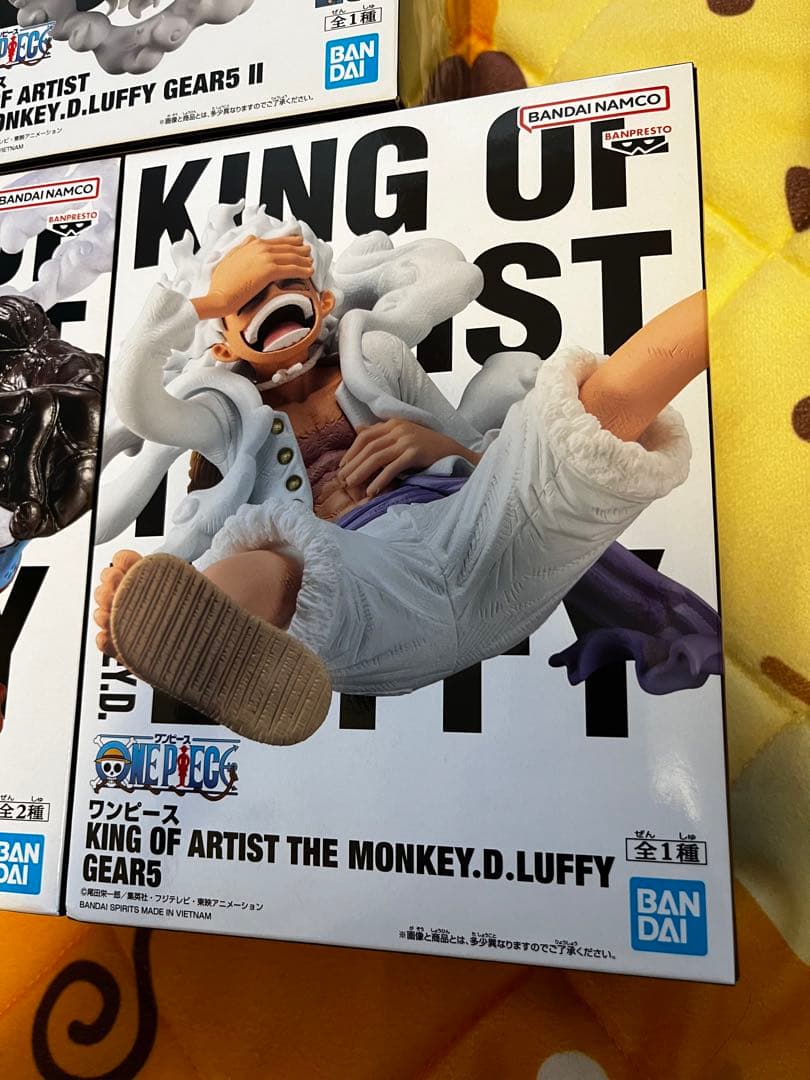 ワンピース　KING OF ARTIST ニカ　ルフィ　GEAR5 GEAR4