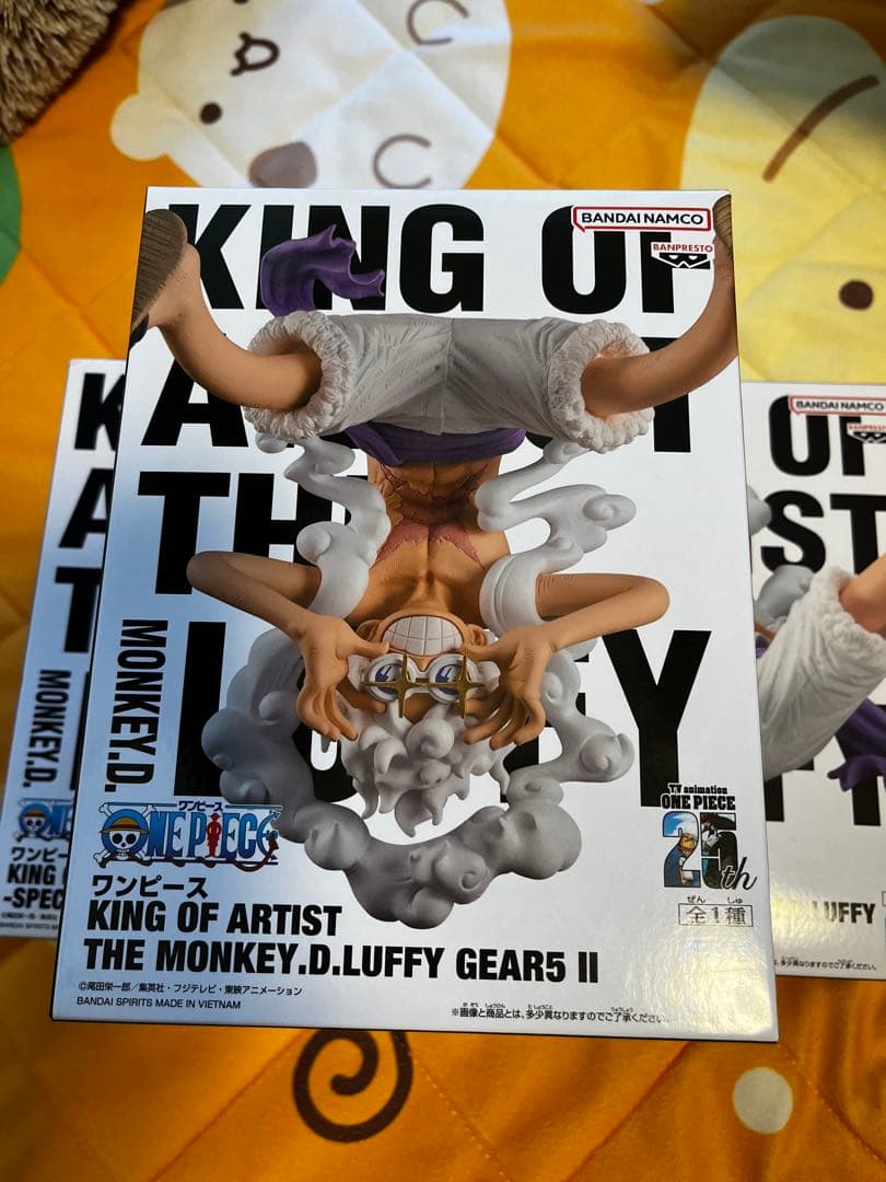 ワンピース　KING OF ARTIST ニカ　ルフィ　GEAR5 GEAR4