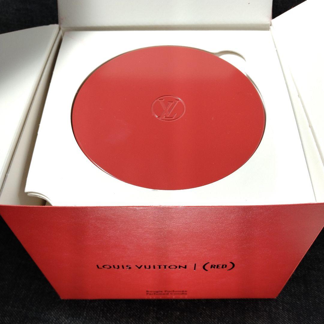 ☆未使用・ルイヴィトン パフュームドキャンドルRED 香りのろうそく 220g☆
