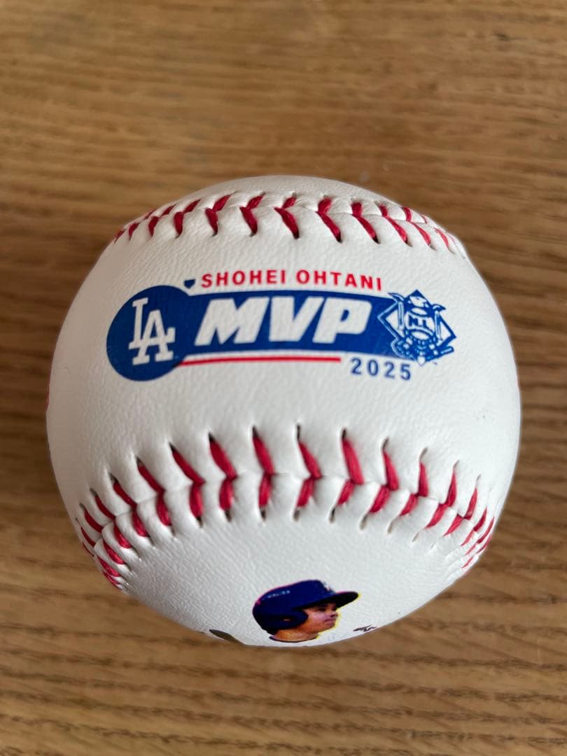 【未展示】【レア】大谷翔平NL MVP記念ボールセット（2024青、2025白）