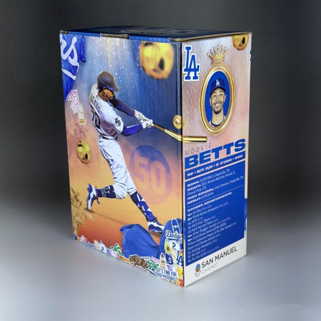 新品 ムーキー・ベッツ ボブルヘッド ロサンゼルス ドジャース 2021