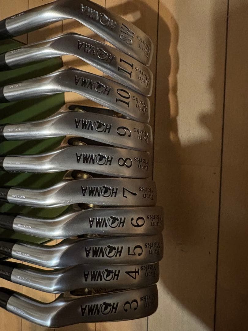 ホンマ ツインマークス メモリアル2000α 3星　3スター　アイアン