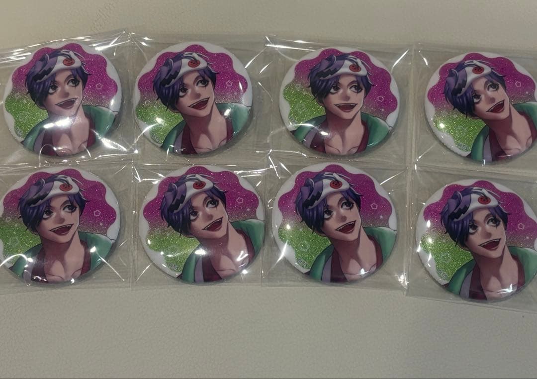 ジャンケットバンク　パジャマパーティー　缶バッジ　叶黎明　レア　8個セット