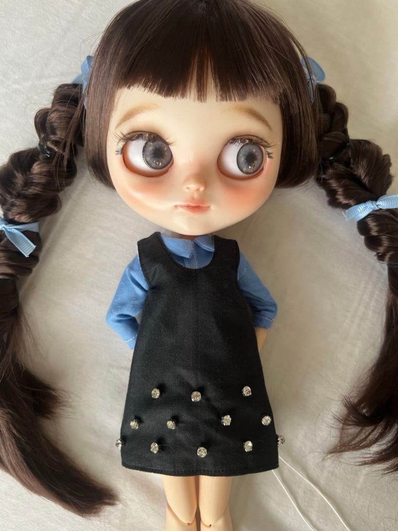 カスタムアイシードール　アウトフィット付き　オン眉ロングヘア