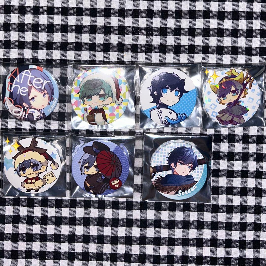 缶バッジ まとめ売り 歌い手 まふまふ そらる あほの坂田 となりの坂田 天月