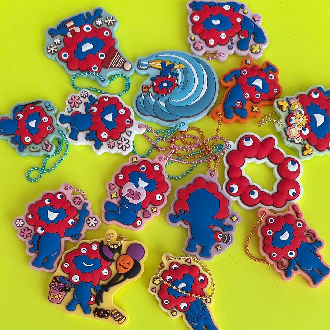 ミャクミャク ぷっくりラバマス ★全14種　コンプリート