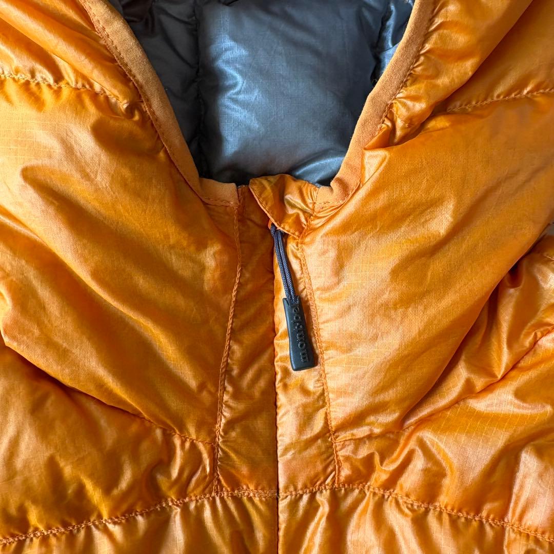 専用 mont-bell U.L.インナーダウンパーカ メンズM オレンジ