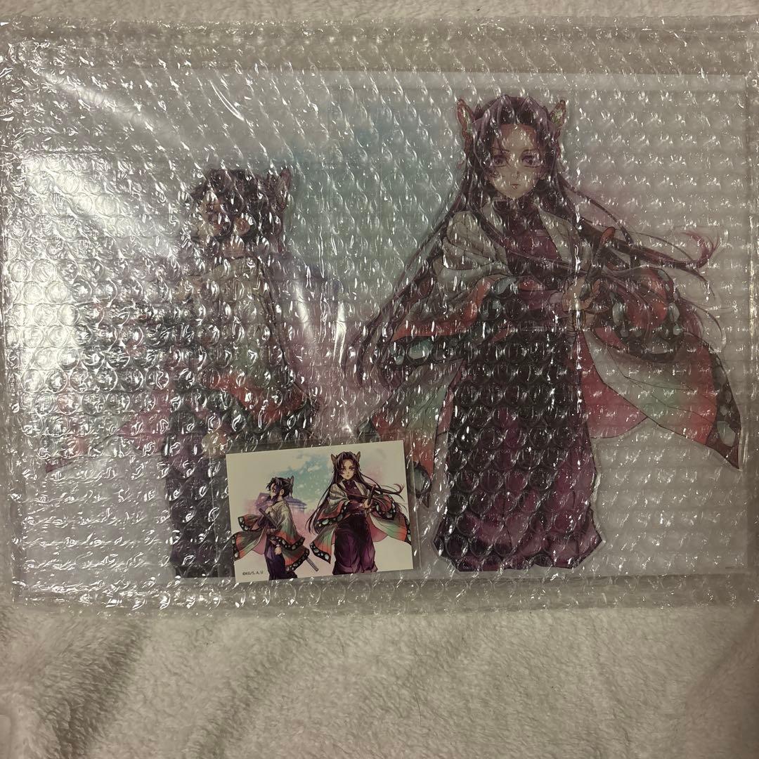 鬼滅の刃 webshopくじ A賞 ビッグアクリルスタンド 胡蝶カナエ しのぶ