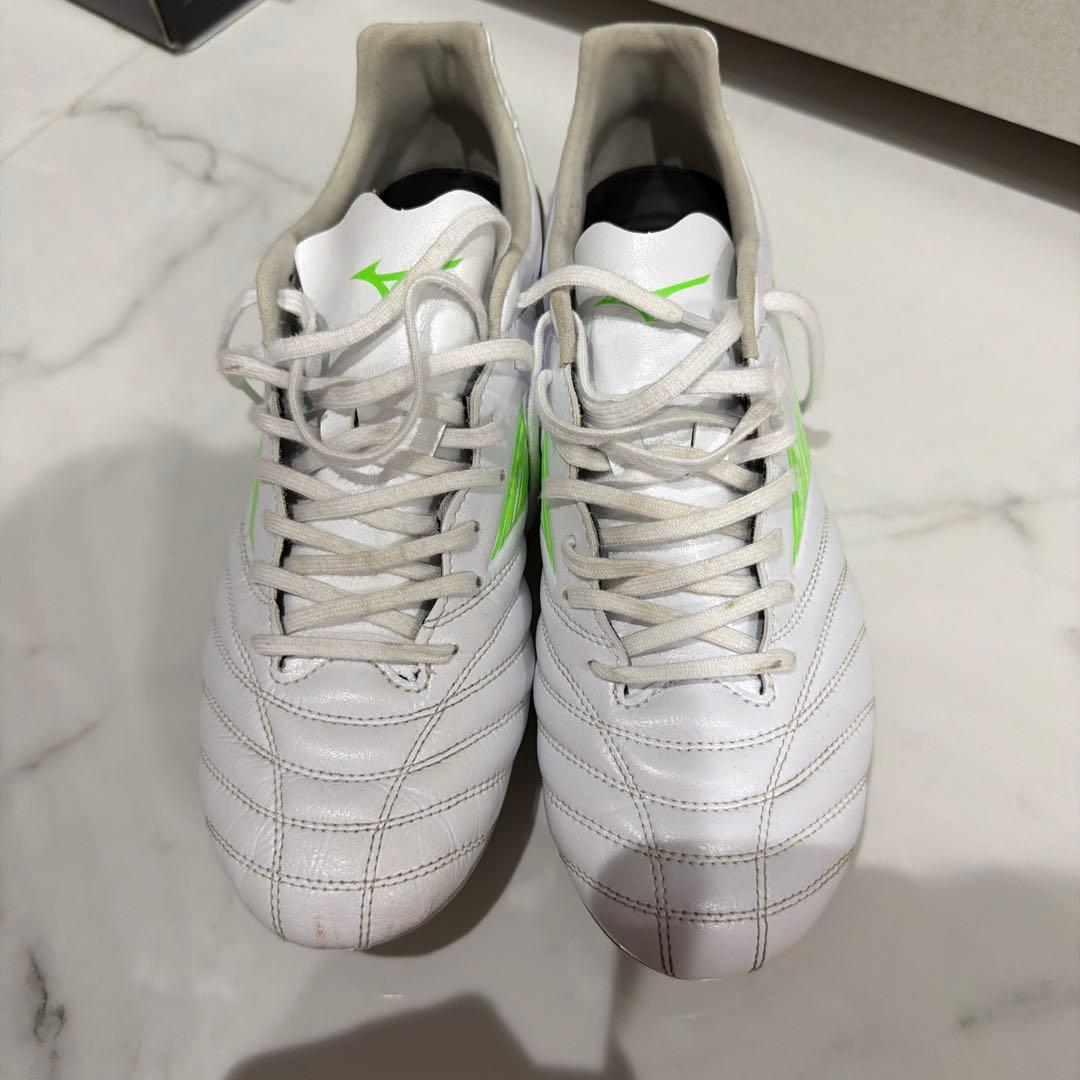 (モナルシーダ3プロ)￼サッカーシューズ ホワイト/グリーン