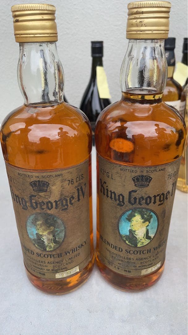 King e IV ブレンデッドスコッチウイスキー 76cl 2本
