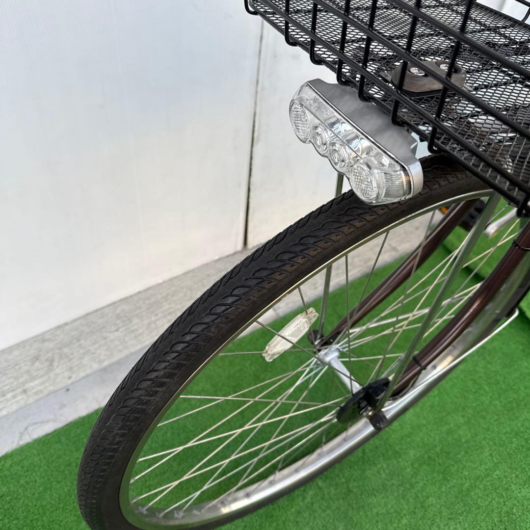 YAMAHAヤマハ電動アシスト自転車26インチ8.9Ah ブラウン