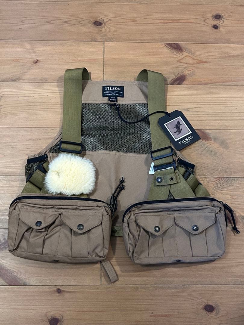 FILSON フィルソン　メッシュ フライフィッシング ストラップ ベスト　新品