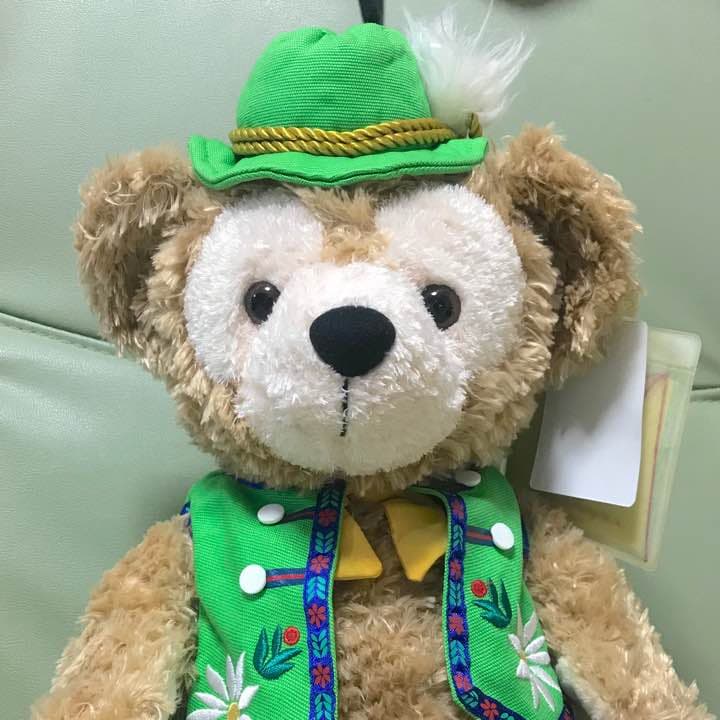 ダッフィー チロリアン 初期 ぬいぐるみ 白タグ ビーズ ディズニーベア