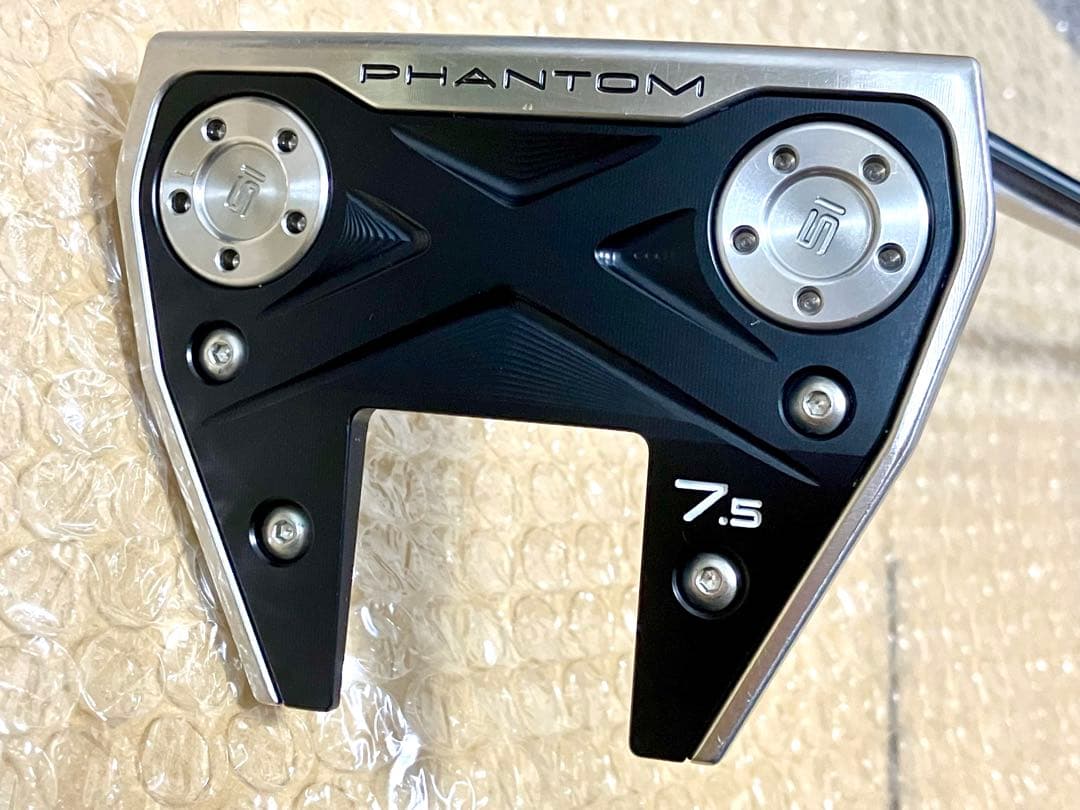 スコッティキャメロン ファントム 7.5 34インチヘッドカバー付き　パター