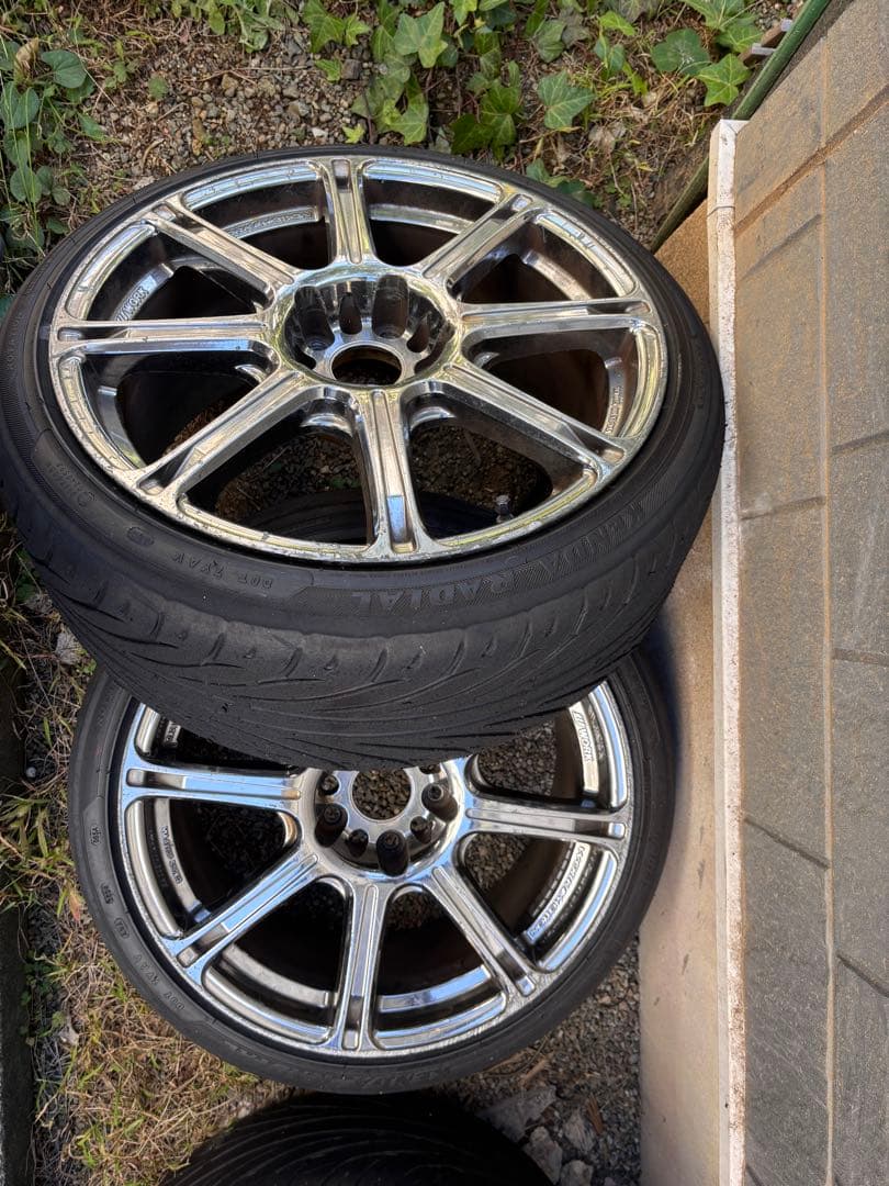 s*n様 work xc8 18インチ8.5J +47 5H 114.3 2本