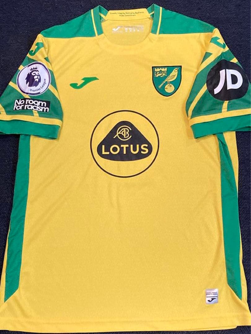 サッカー ユニフォーム ノリッジシティ