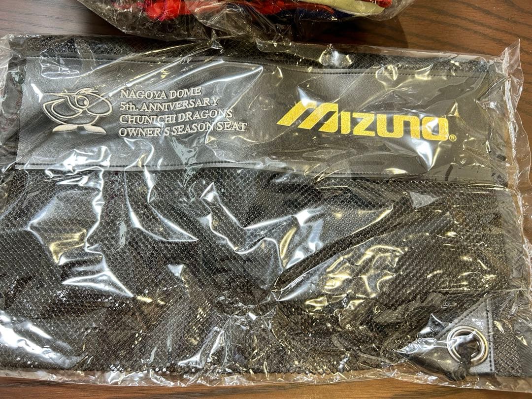 ミズノ 新品 ナゴヤドーム5周年記念 中日ドラゴンズ5選手サイン刻印 グラブ 袋