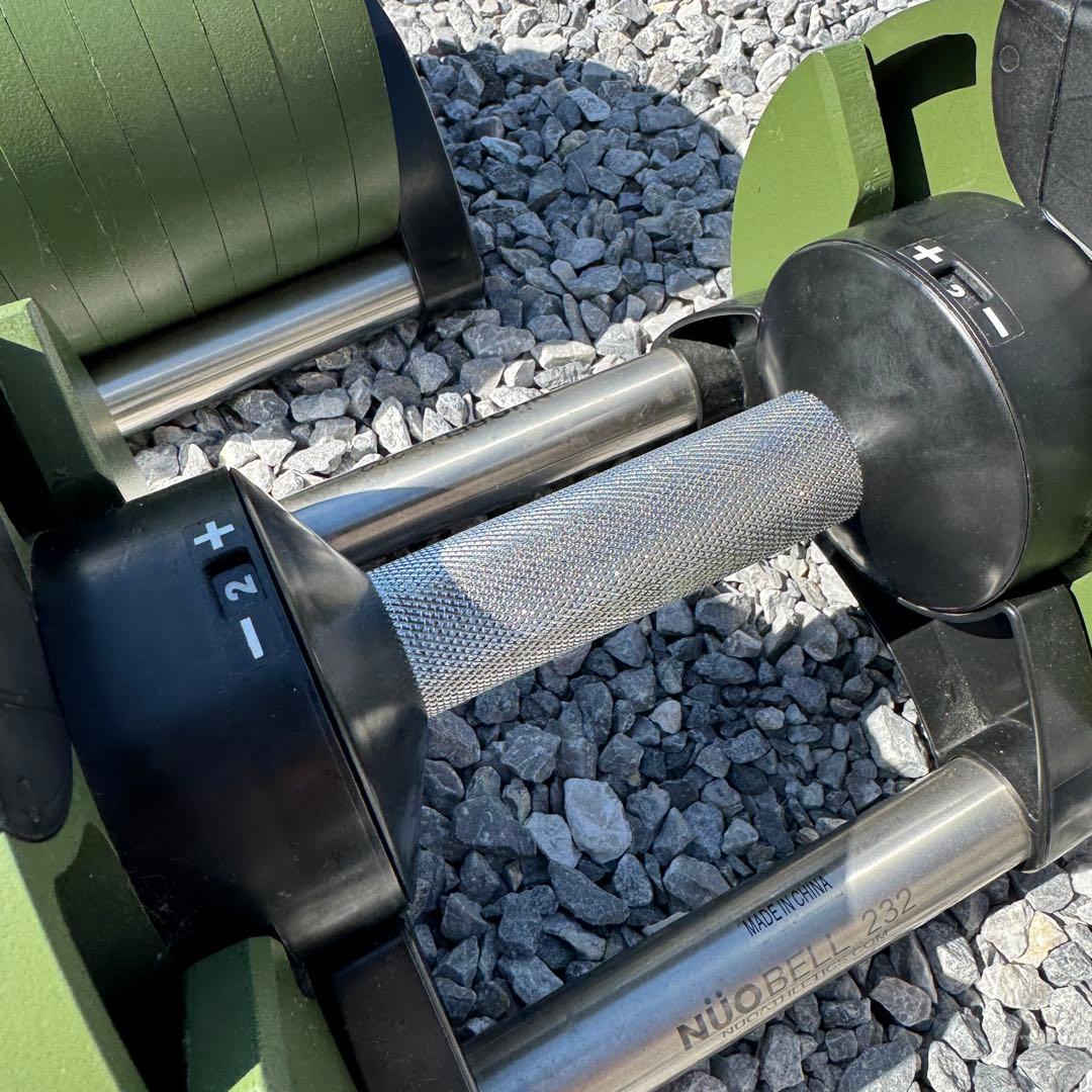 ②フレックスベル 32kg 可変式ダンベル カーキ