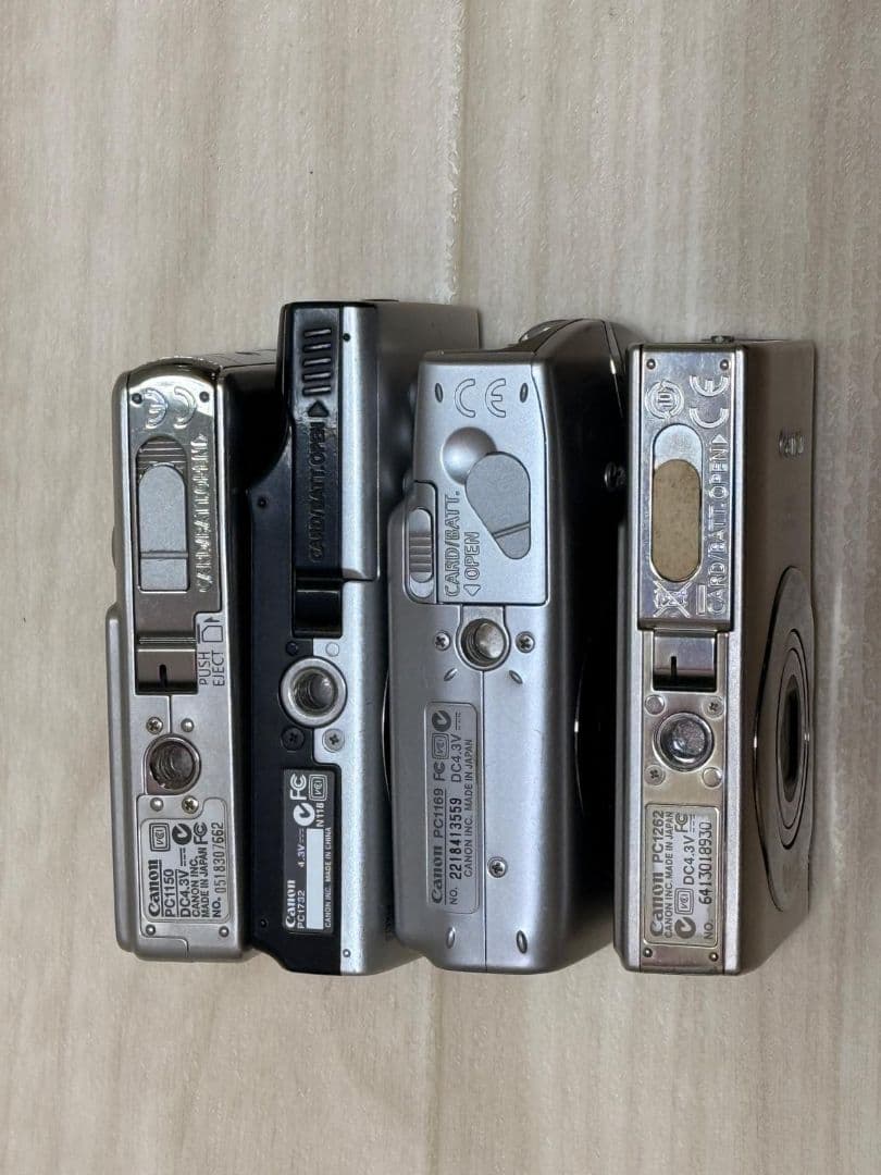 Canon IXY デジタルカメラセット 4点まとめ ジャンク