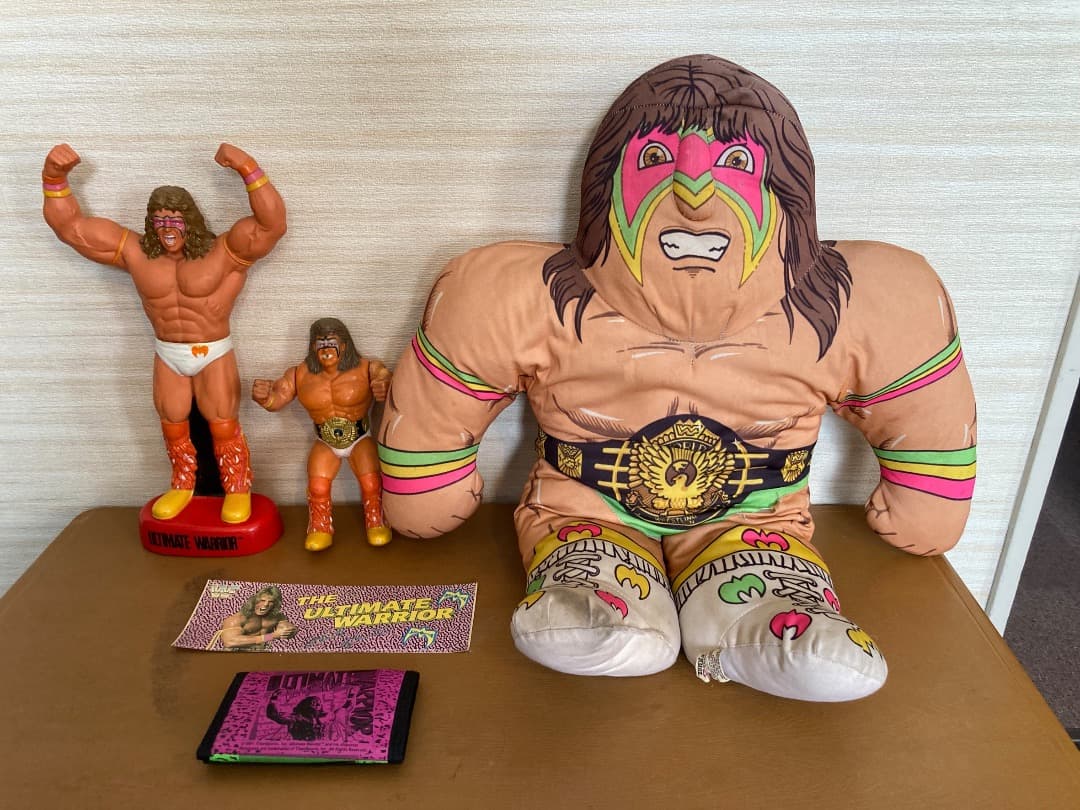 未開封・中古 TOY アルティメットウォリアー フィギュア セットWWF