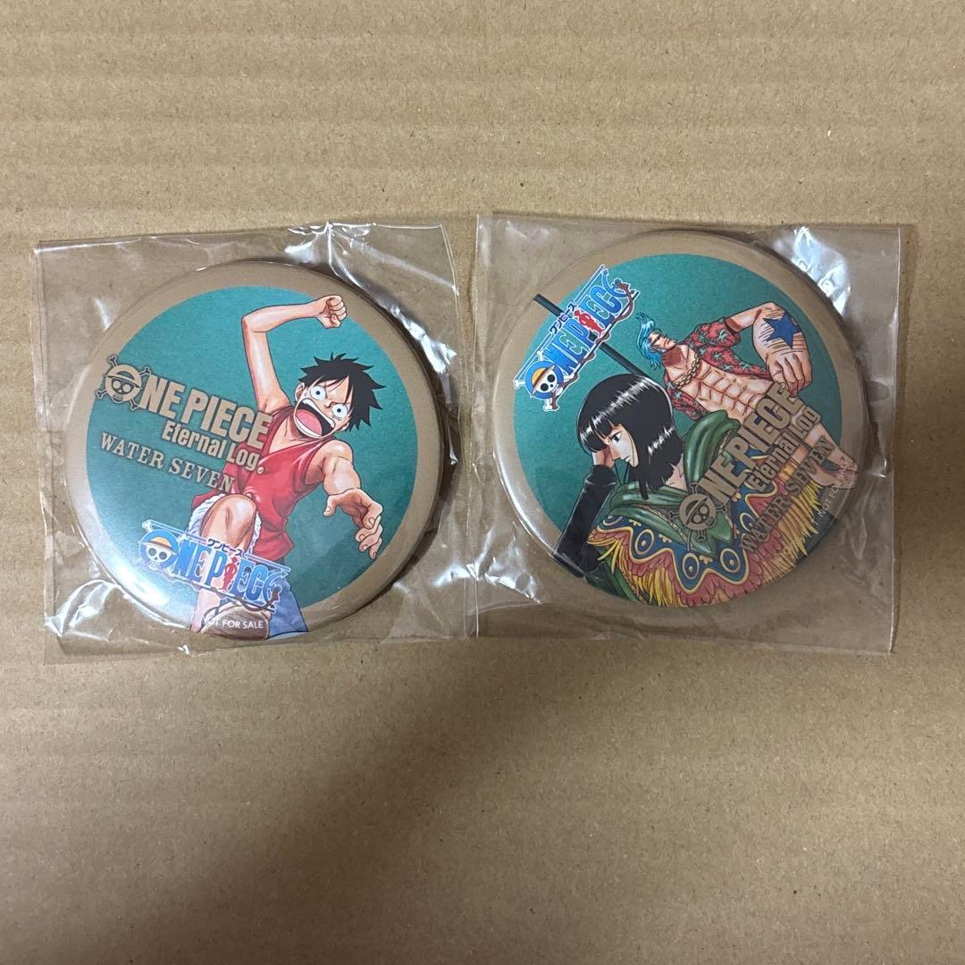 ONE PIECE Eternal Log 特典 缶バッジ ルフィ