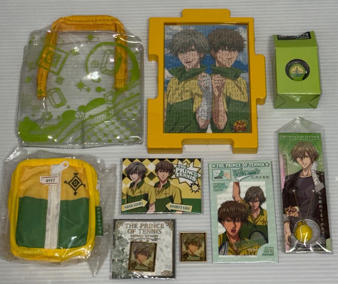 テニスの王子様 白石蔵ノ介 四天宝寺 テニプリ フィギュア 缶バッジ ステッカー
