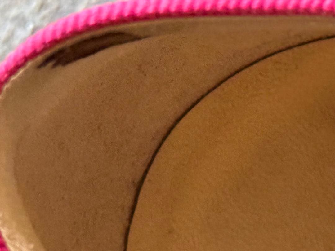 トラベル！シャネル CHANEL ココマーク ローファースエードピンク37