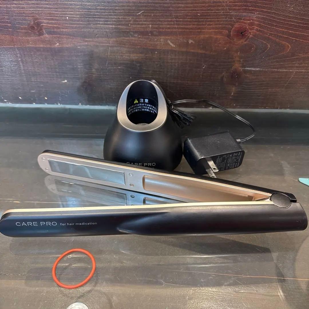 CARE PRO ヘアアイロン 超音波ヘアアイロン　超音波トリートメントアイロン