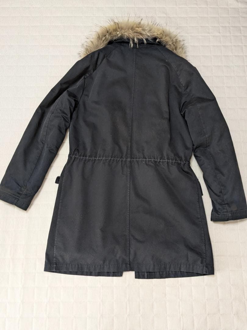 イヴ　サロモン　毛皮インナー付コート