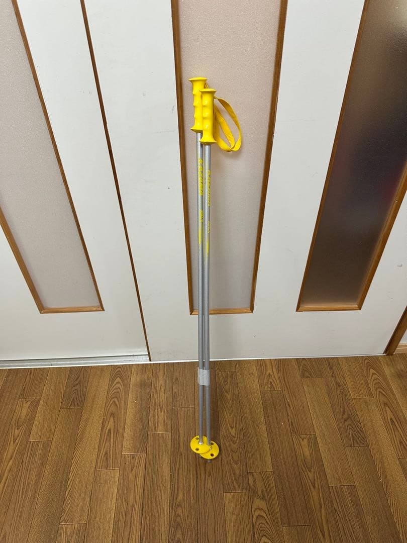 KAZAMA スキー板120cm,ブーツ26”22.5cm,ストック100cm