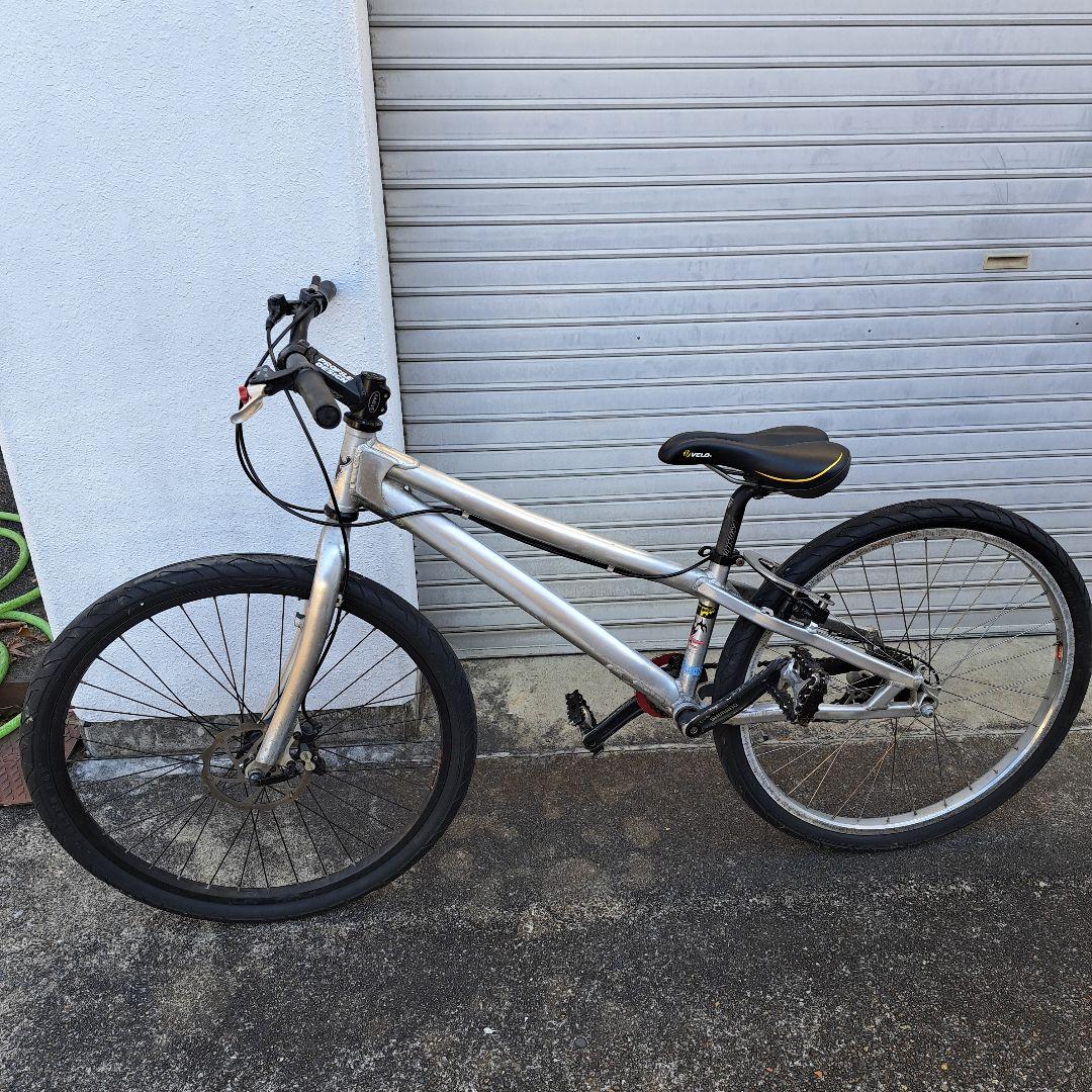 シルバー 26インチ　ストリート　トライアル　 マウンテンバイク