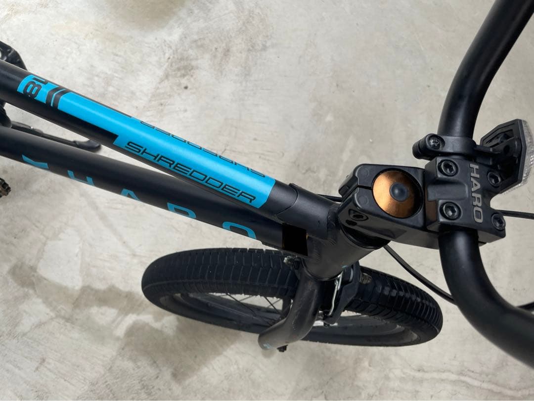HARO (ハロー) BIKES SHREDDER 18インチ ブラック/ブルー