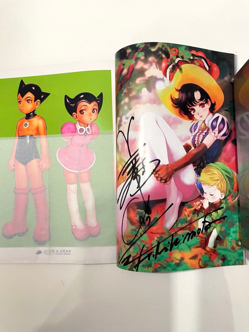 美樹本晴彦氏サイン本手塚治虫エキシビジョンニコニコ本社サイン会大型本新品未使用