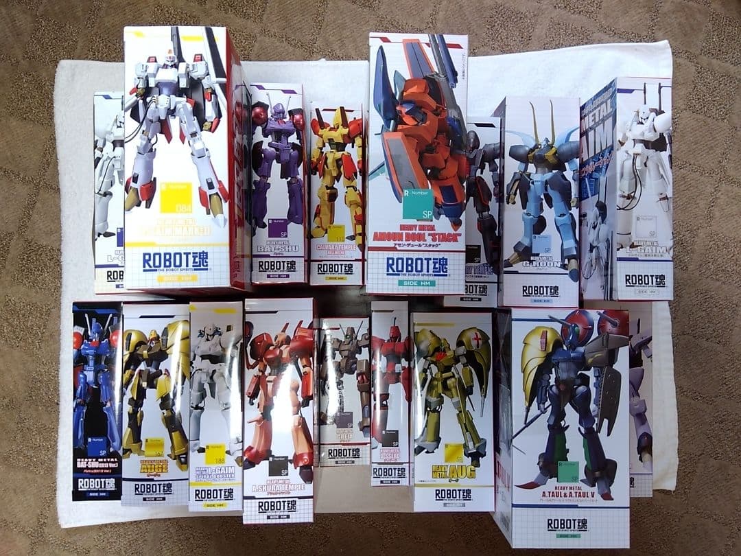 ROBOT魂 エルガイム　フィギュア17セット