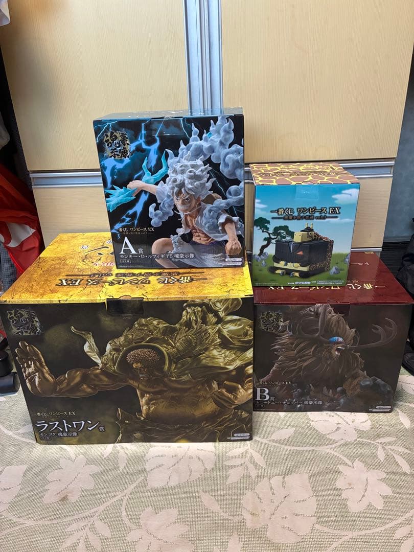 一番くじ ワンピース 悪魔を宿す者達 フィギュア A賞 B賞 ラストワン セット