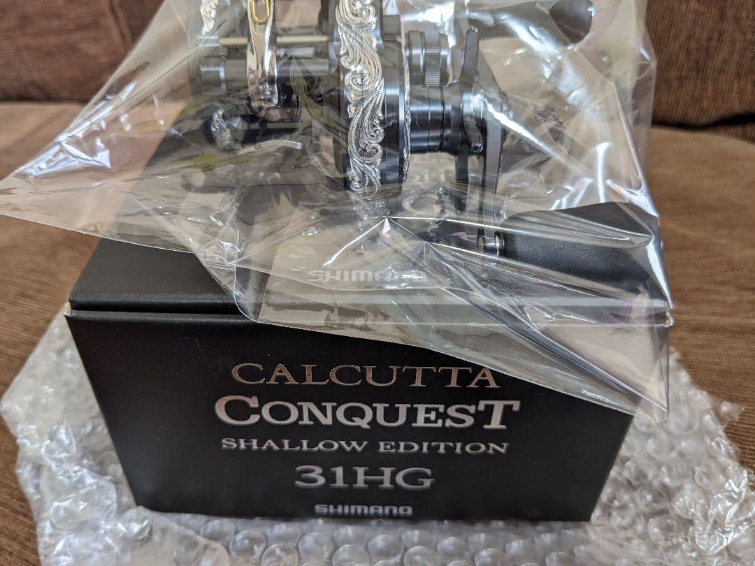 シマノ カルカッタコンクエスト31HG 彫金 エングレービング カスタム