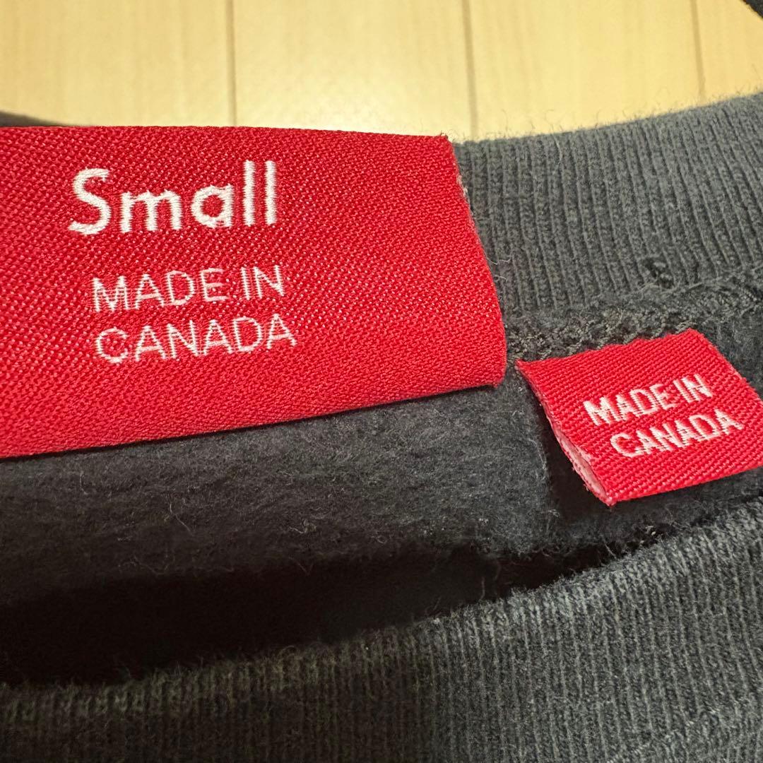 ゆ*ん様 SUPREME ブラック スウェット Small