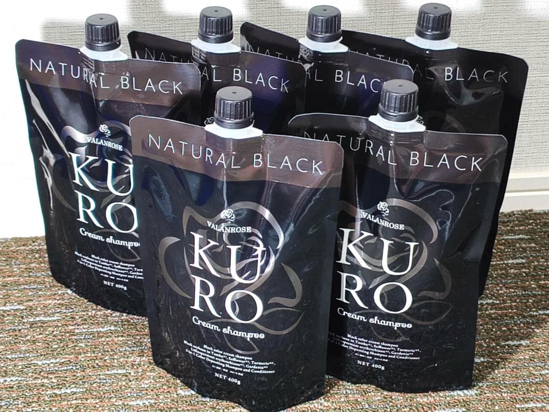 VALANROSE KURO クリームシャンプー 黒【新品未開封・２個】その2