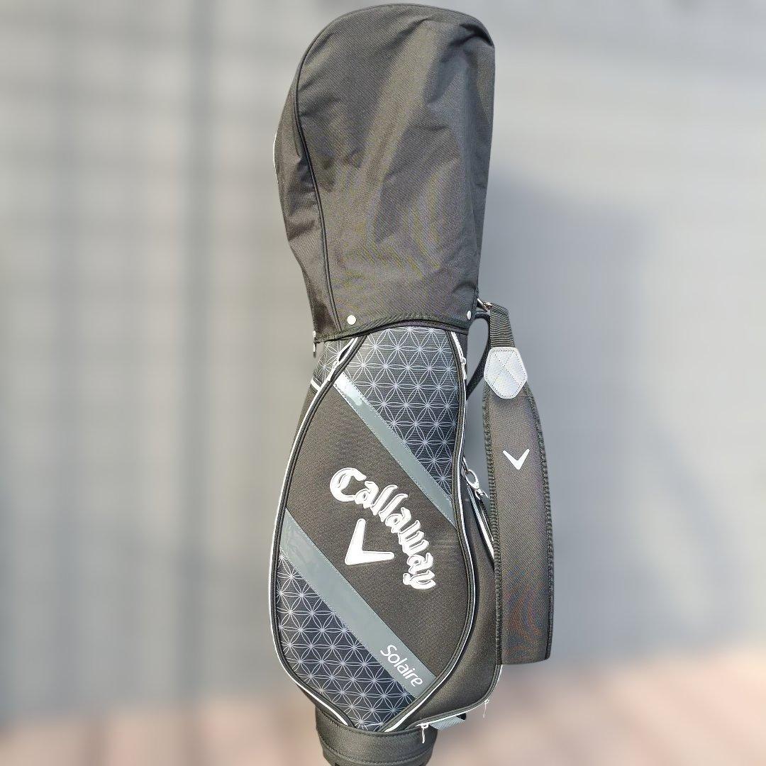 Callaway Solaire キャディバッグ 黒/グレー
