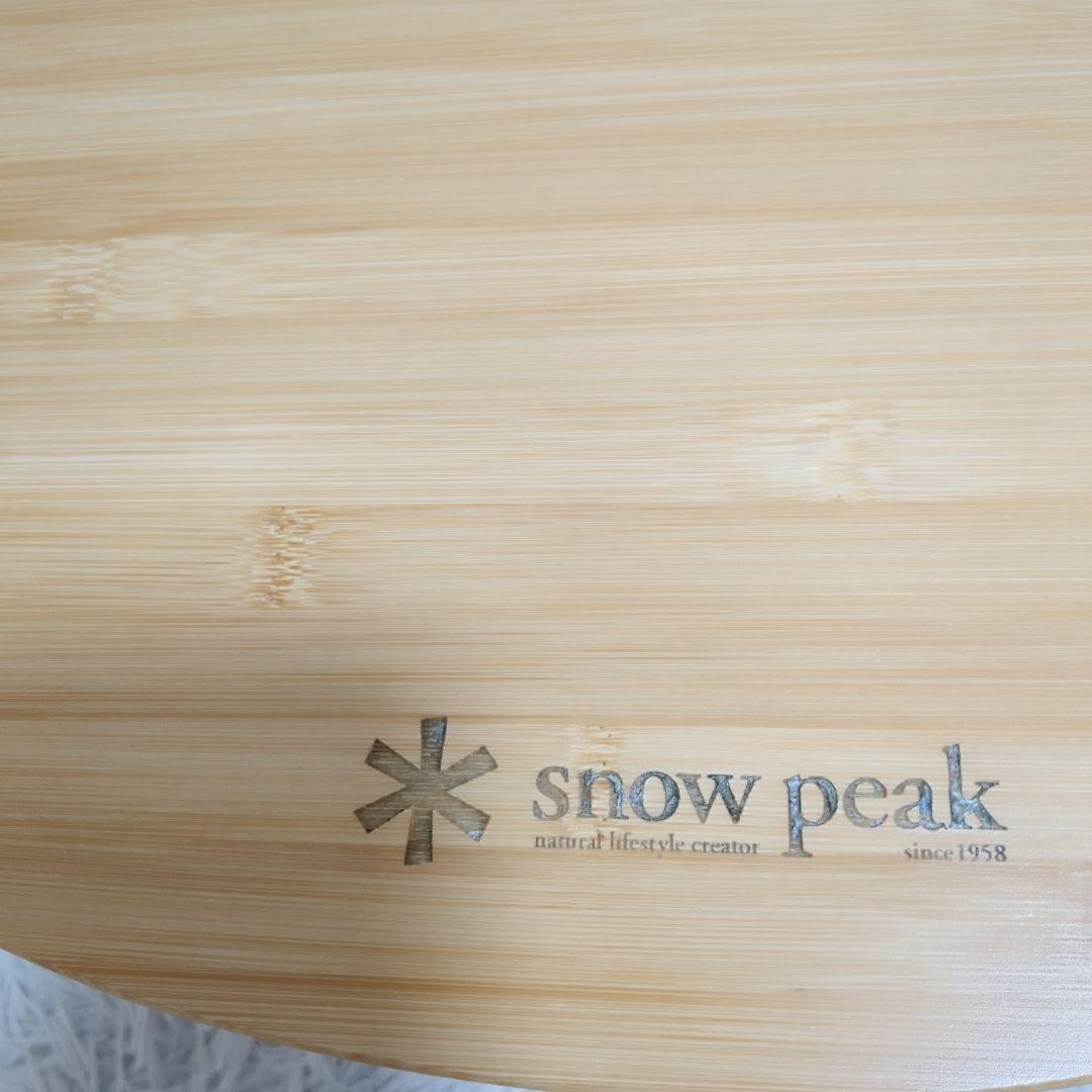 【美品】【廃盤品】スノーピーク　peek ちゃぶ台　Mサイズ　65cm