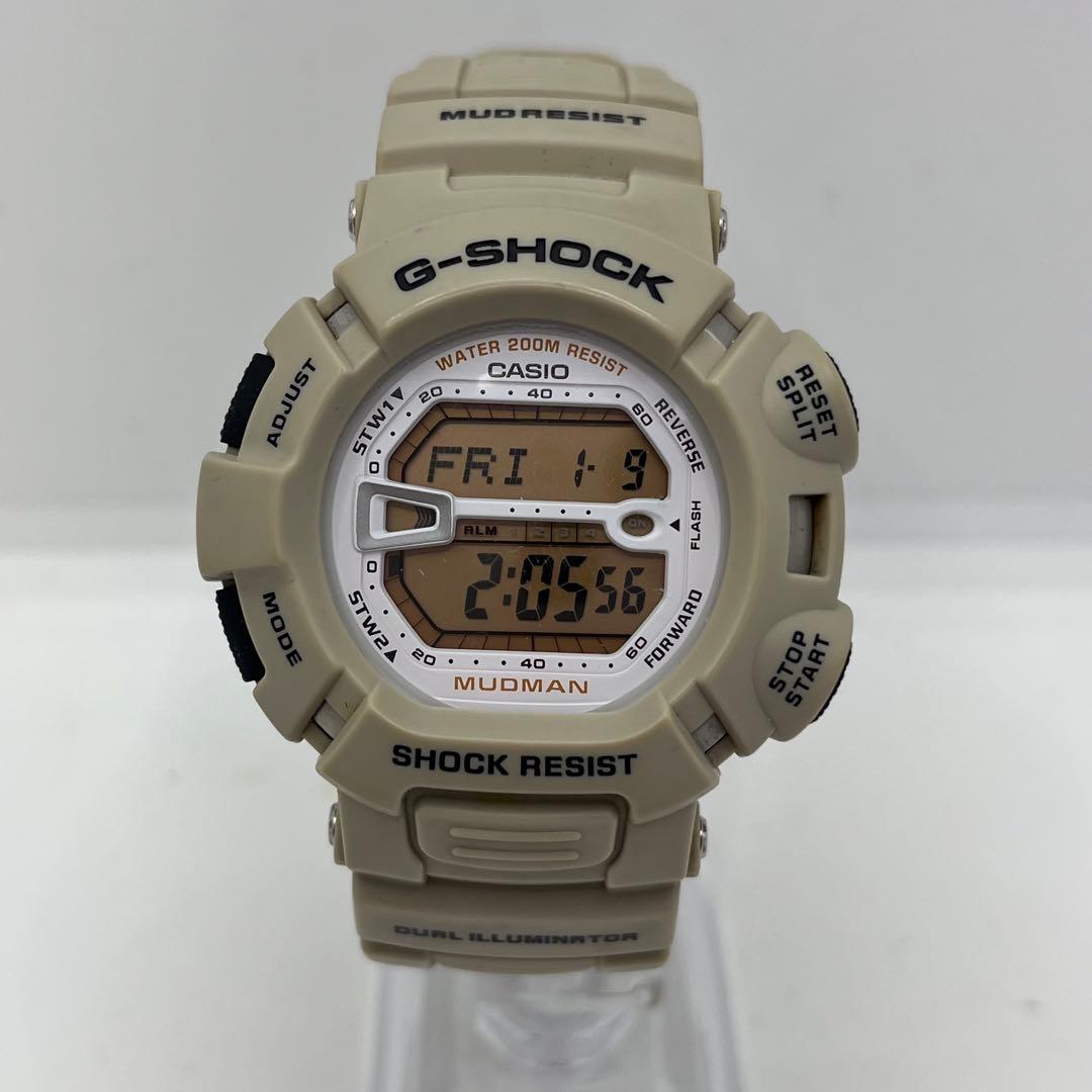 【希少】CASIO G-SHOCK マッドマン　G-9000-8JF グレー